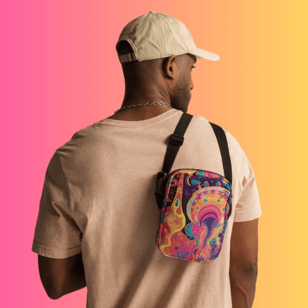 Psychedelic Rave Crossbody Bag – The Ultimate Festival Companion