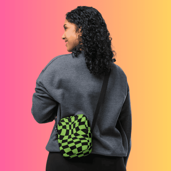 Vibrant Utility Crossbody Bag for Festivals and Raves