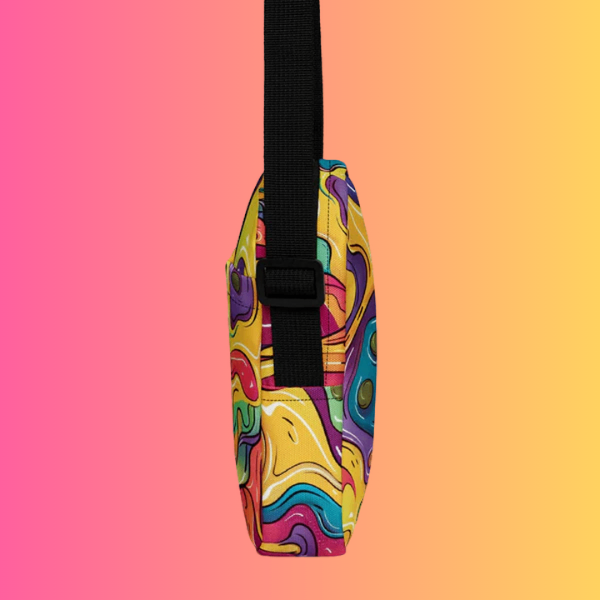 Vibrant Utility Crossbody Bag for Festivals and Raves