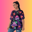 Bold Mushroom Festival T-Shirt for Women - Perfect for Raves