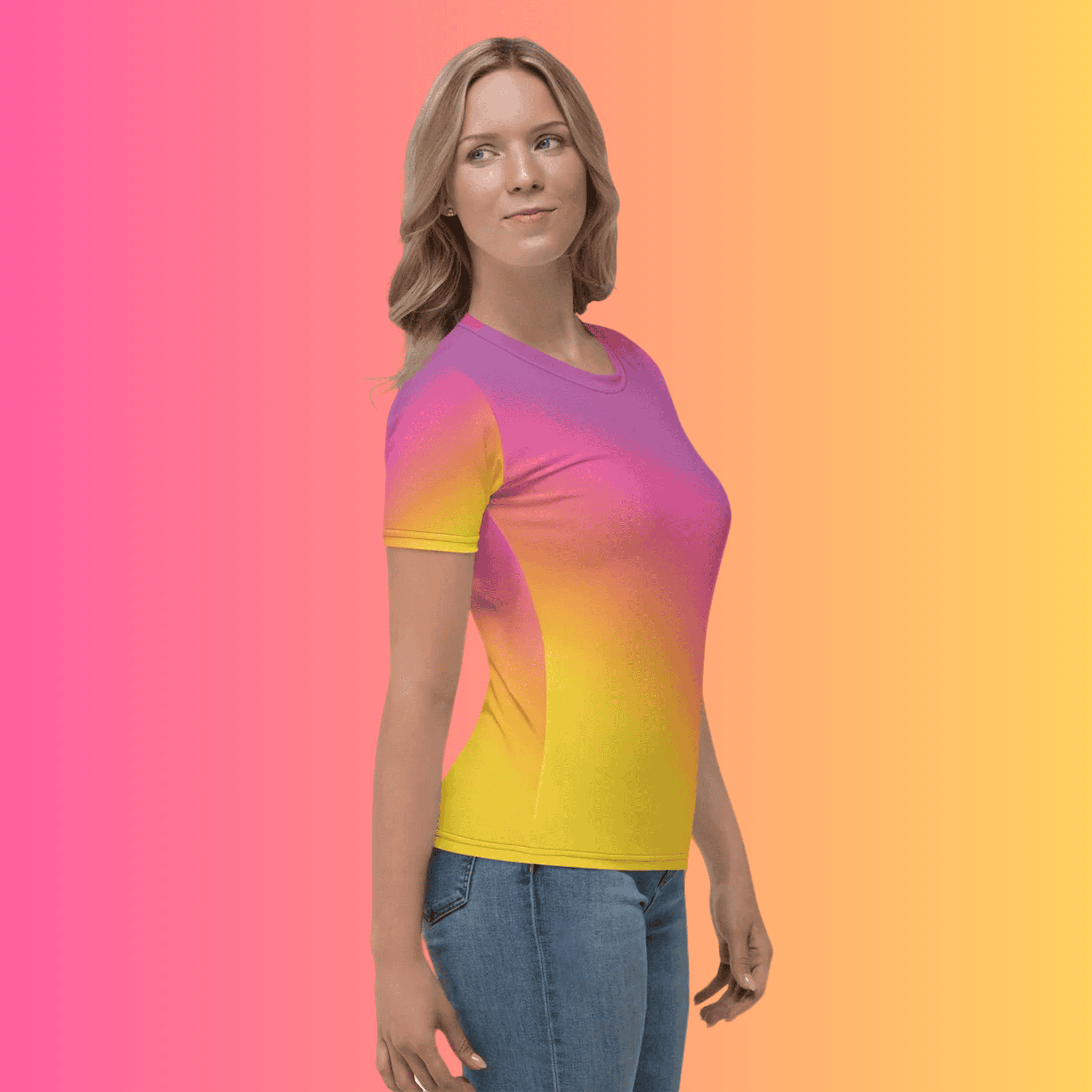 Radiant Festival Women’s T-Shirt - EDM Vibes Unleashed
