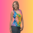 Vibrant Tie-Dye Festival Tank Top for EDM Lovers