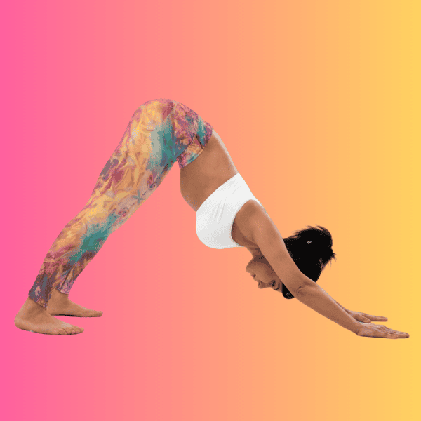Vibrant Tie-Dye Yoga Leggings for Raves and Festivals
