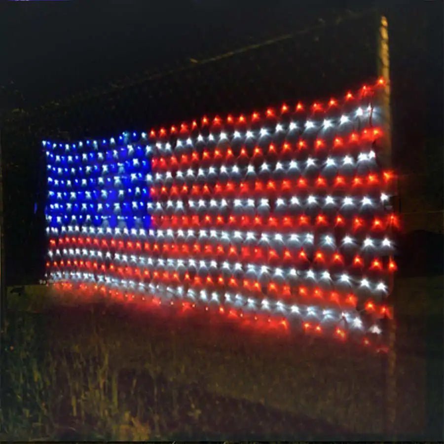 American Flag LED String Lights - Custom Crafting Alliance, LLC