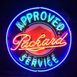 Approved Packard Service Neon Signs Light