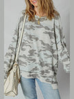 Camouflage Long Sleeve Sweatshirt