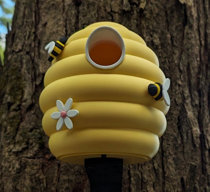 Beehive Bliss Birdhouse – Sweet Haven for Birds - Custom Crafting Alliance, LLC