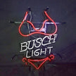 Red Bikini Set Busch Light Neon Signs Light
