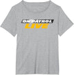 Black Modern Crew Neck Logo T-Shirt - Small - Unisex - Adults, Unisex - Kids - Custom Crafting Alliance, LLC
