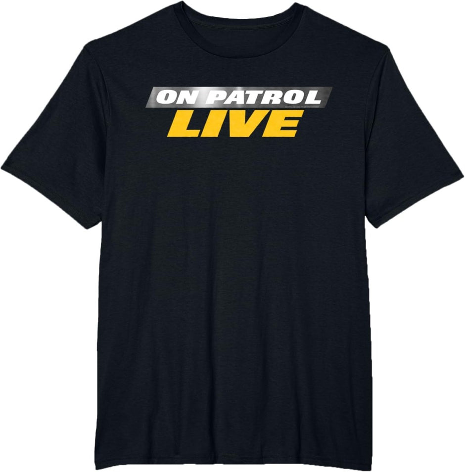 Black Modern Crew Neck Logo T-Shirt - Small - Unisex - Adults, Unisex - Kids - Custom Crafting Alliance, LLC