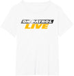 Black Modern Crew Neck Logo T-Shirt - Small - Unisex - Adults, Unisex - Kids - Custom Crafting Alliance, LLC
