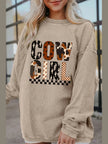 Cowgirl Graphic Long Sleeve Sweatshirt