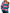 Striped Half-Zip Oversized Sweatshirt