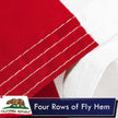 California CA State Flag 3x5 Ft LiteWeave Series Printed 100D Polyester - Custom Crafting Alliance, LLC