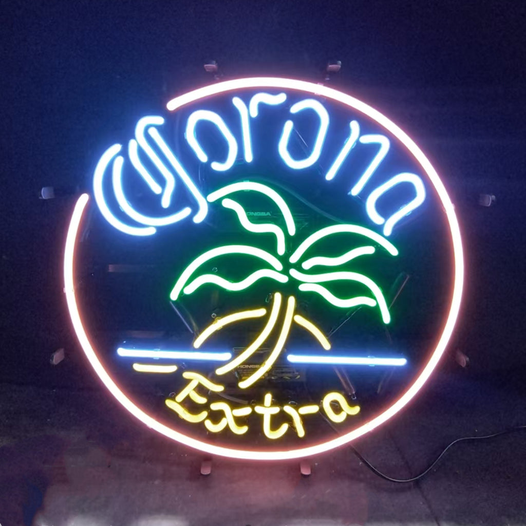 Corona Extra Palm Tree Parrot Neon Signs