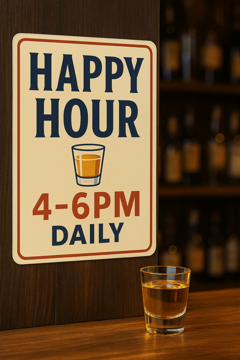Custom 8×12 Full - Color Metal Sign – Personalized Business, Realtor, Bar, Restaurant, or Home Decor Display - Custom Crafting Alliance, LLC