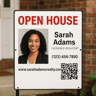 Custom 8×12 Full - Color Metal Sign – Personalized Business, Realtor, Bar, Restaurant, or Home Decor Display - Custom Crafting Alliance, LLC