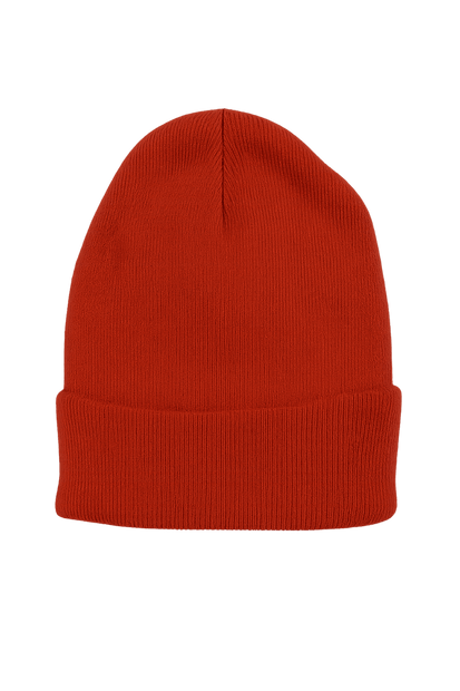 Custom Beanie with Laser - Engraved Leatherette Patch – Stylish & Warm Personalized Winter Accessory - Custom Crafting Alliance, LLC