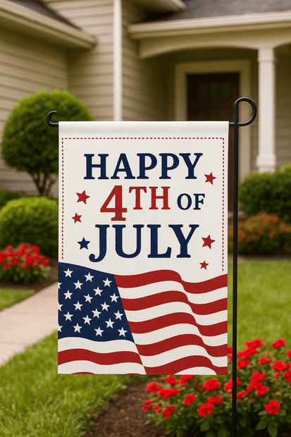 Custom Double - Sided Garden Flag with Full - Color Printing – 12x18 Inch Personalized Outdoor Yard Decoration with Free Flag Stand - Custom Crafting Alliance, LLC