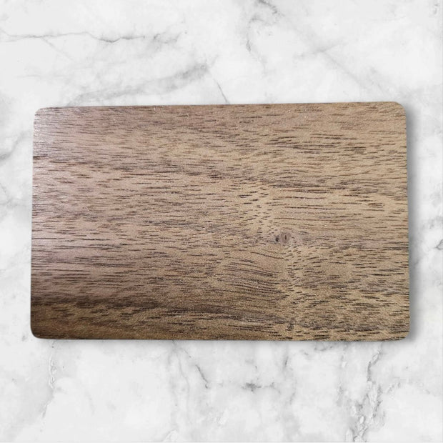 Custom Engraved Real Wood NFC Cards – 5 Premium Wood Types – Custom Digital Business Cards (Ntag213) - Custom Crafting Alliance, LLC
