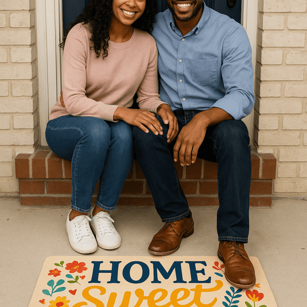 Custom UV‑Printed Doormat – Personalized Housewarming & Realtor Closing Gift (18 × 30 in) - Custom Crafting Alliance, LLC