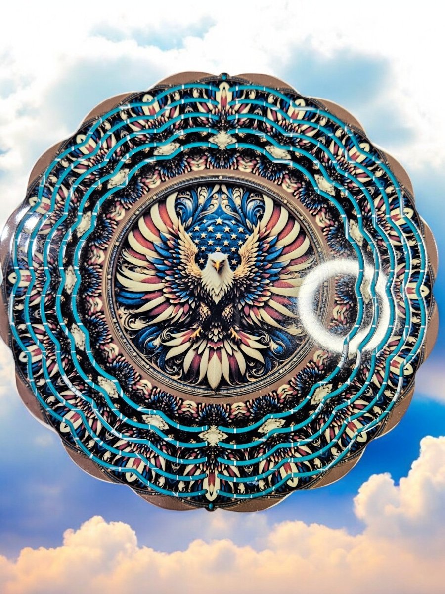 Customizable Sublimation Metal Wind Spinner - Custom Crafting Alliance