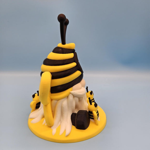 Cute Bee Gnome: Whimsical Garden Decor Perfect for Bee Lovers and Gnome Collectors! - Custom Crafting Alliance