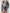 Women Multicolor Brushed Plaid Buttoned Pullover Oversized Hoodie