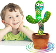 Dancing Cactus Plush Toy Doll Electronic Recording Shake With Song Funny Gift - Custom Crafting Alliance, LLC