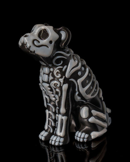 Day of the Dead Pet Figurines: Skeletal Dog and Cat - Custom Crafting Alliance