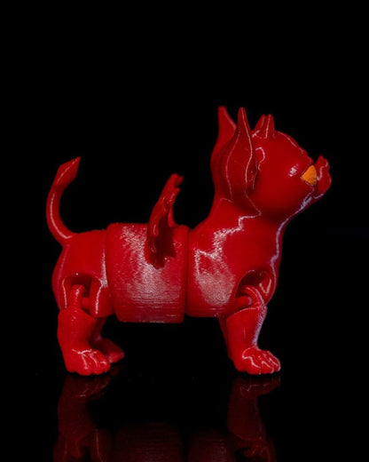 Demonic Chihuahua: The Fiery Little Guardian - Custom Crafting Alliance