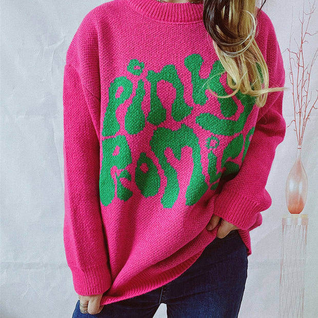PINKY PROMISE Graphic Sweater