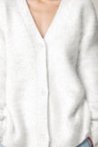 Women Button Up Dropped Shoulder Cardigan Sweaters
