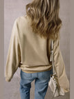 Women Santa Graphic Round Neck Long Sleeve Sweatshirt