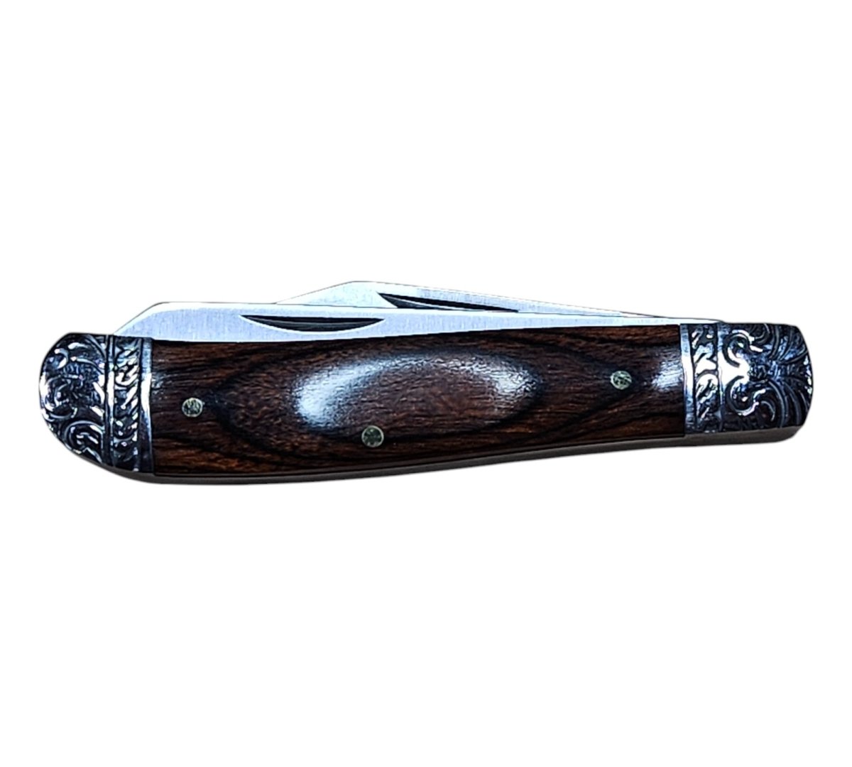 Elk Ridge 2 - Bladed Trapper Gentleman’s Knife – Classic Elegance Meets Everyday Utility - Custom Crafting Alliance, LLC