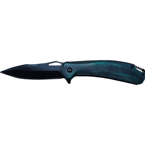 Elk Ridge Spring Assist Pocket Knife with 7.87 - Inch Overall Length – Durable, Stylish, and Functional - Custom Crafting Alliance, LLC