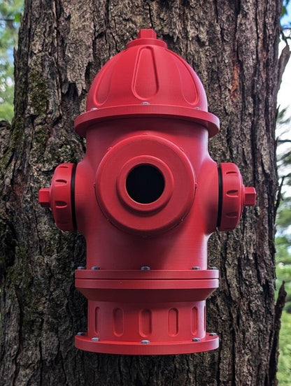 Fire Hydrant Birdhouse – A Unique Haven for Feathered Friends - Custom Crafting Alliance, LLC