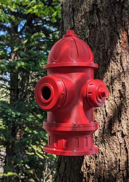 Fire Hydrant Birdhouse – A Unique Haven for Feathered Friends - Custom Crafting Alliance, LLC