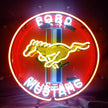 Ford Mustang Car Logo Neon Signs