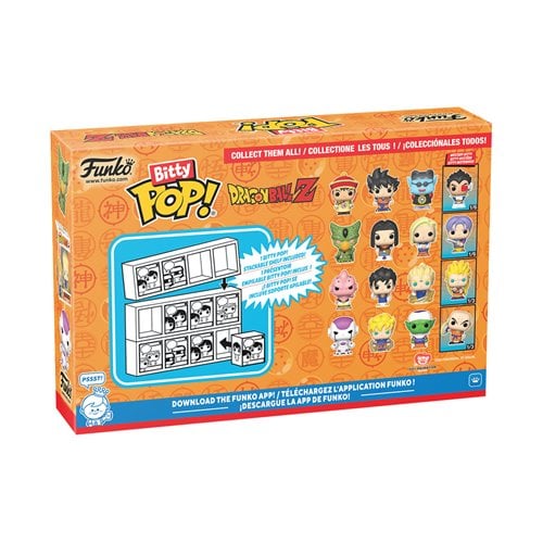 Funko Dragon Ball Z Bitty Pop! Mini-Figure 4-Pack - Select Set(s)