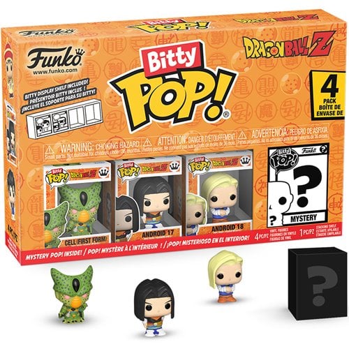 Funko Dragon Ball Z Bitty Pop! Mini-Figure 4-Pack - Select Set(s)