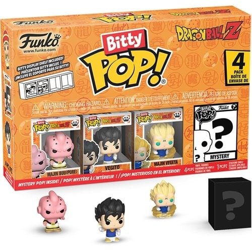 Funko Dragon Ball Z Bitty Pop! Mini-Figure 4-Pack - Select Set(s)