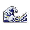 Great Wave off Kanagawa Enamel Pin - Today is Art Day