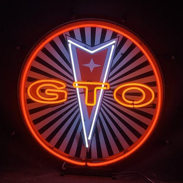 Pointiac GTO Auto Car Neon Signs