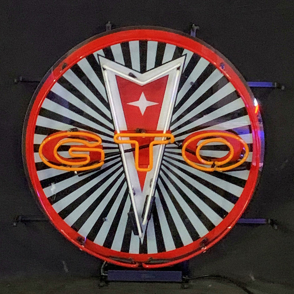Pointiac GTO Auto Car Neon Signs