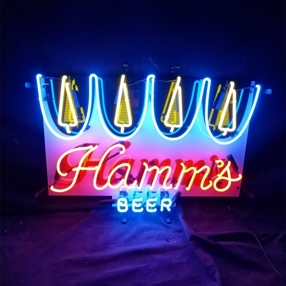 Hamm's Beer Logo Neon Signs