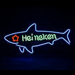 Heineken Beer Shark Neon Light Signs