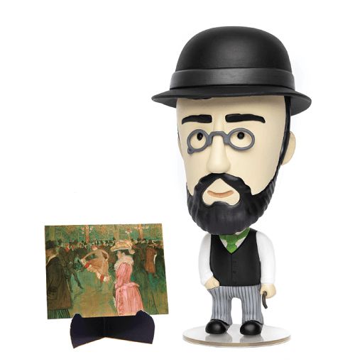 Henri de Toulouse-Lautrec Action Figure Doll - Today is Art Day