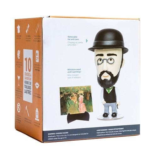 Henri de Toulouse-Lautrec Action Figure Doll - Today is Art Day