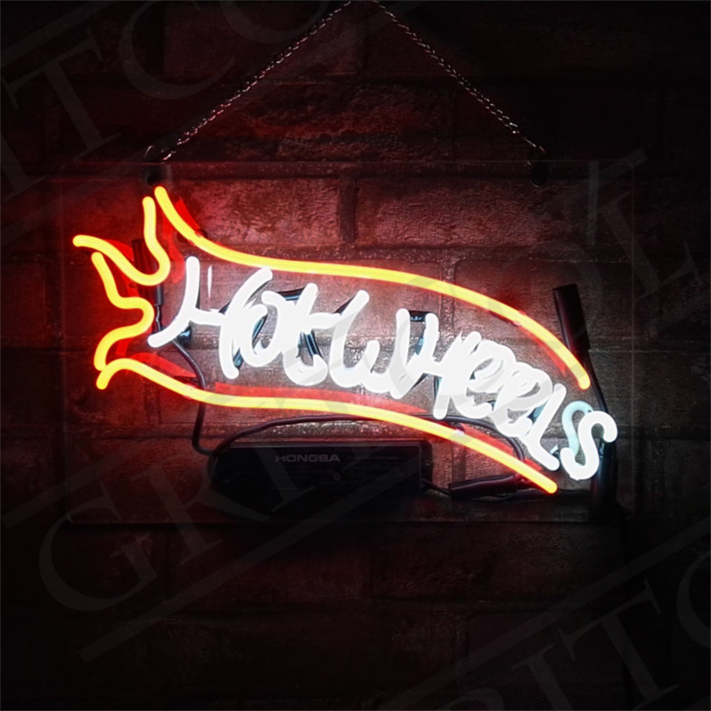 Hot Wheels Neon Sign